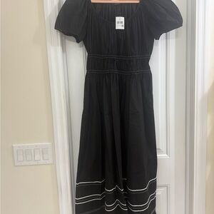 Kate Spade Black Dress with White Accents